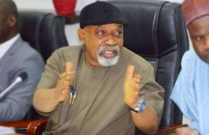 Ngige released after meeting bail conditions, storms APC caucus meeting [VIDEO]