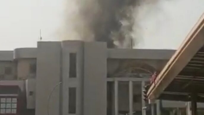 Fire guts FIRS headquarters in Abuja