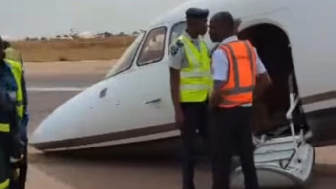 Flybird jet with 11 on board crash-lands in Kano