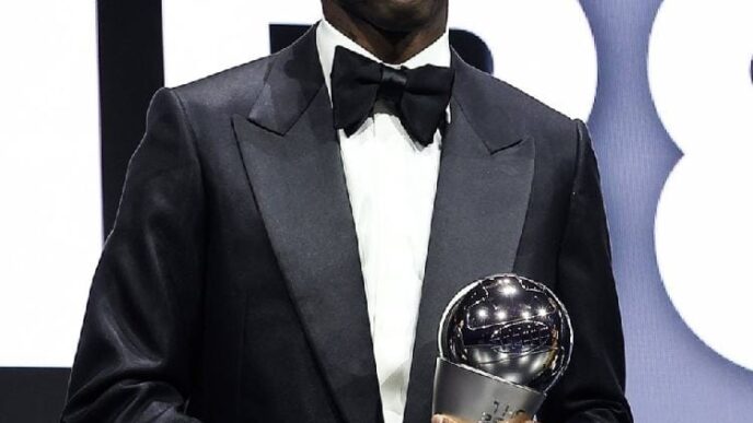 BREAKING: Ousmane Dembélé wins 2025 FIFA Best Men’s Player award