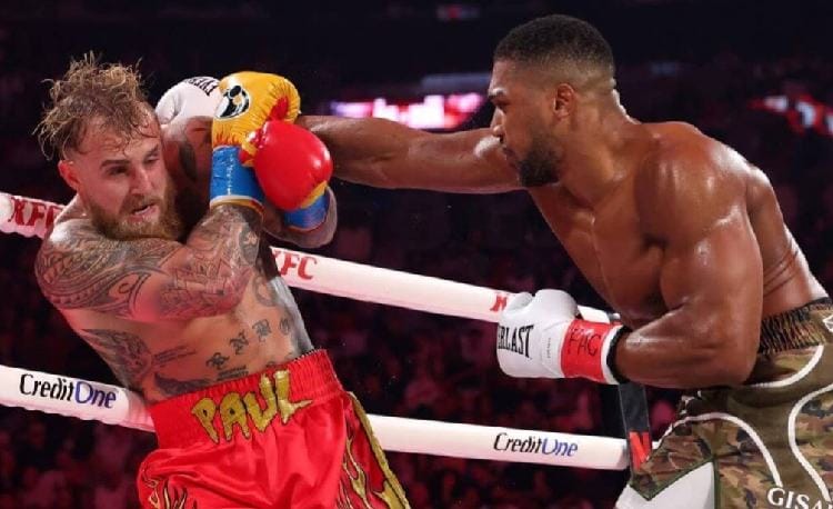 JUST IN: Anthony Joshua knocks out Jake Paul in sixth round heavyweight bout