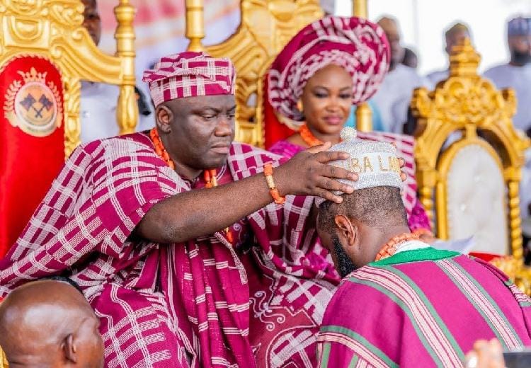 Seyi Tinubu installed as Okanlomo of Yorubaland