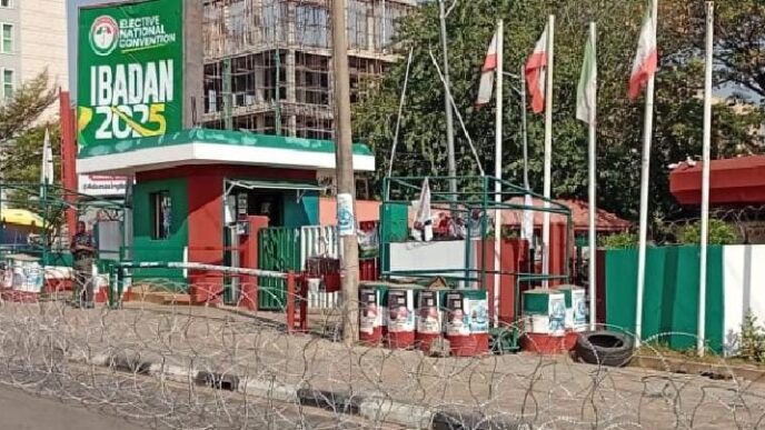 Turaki-led PDP asks court to compel police to vacate national secretariat