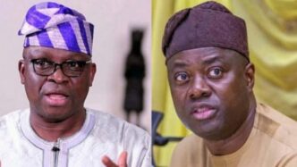 Ibadan explosion: Show evidence Tinubu gave me N50bn, Makinde dares Fayose