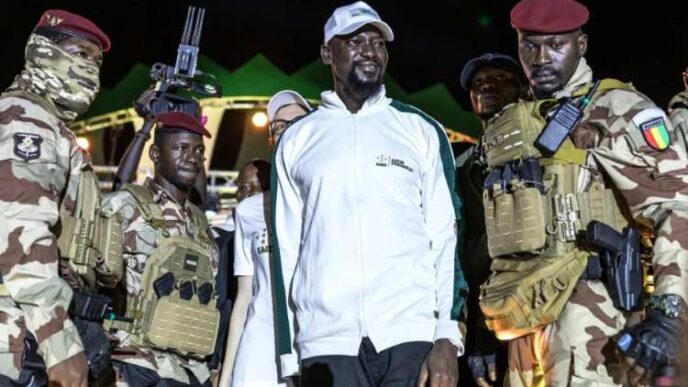 Guinea junta leader, Doumbouya, wins presidential election