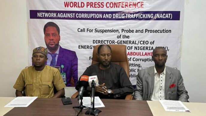 NACAT accuses energy commission CEO, Mustapha Abdullahi, of ‘contract fraud’