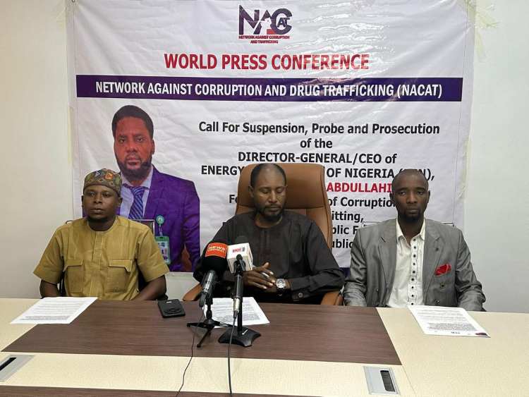 NACAT accuses energy commission CEO, Mustapha Abdullahi, of ‘contract fraud’