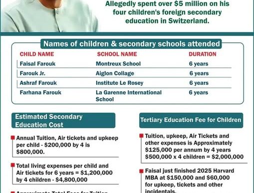 Dangote gives details of how 'NMDPRA boss spent $5m' on children’s Swiss education