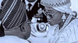 VIDEO: 'Stop singing, I'll switch off the microphone’ - Remi Tinubu orders Adeleke