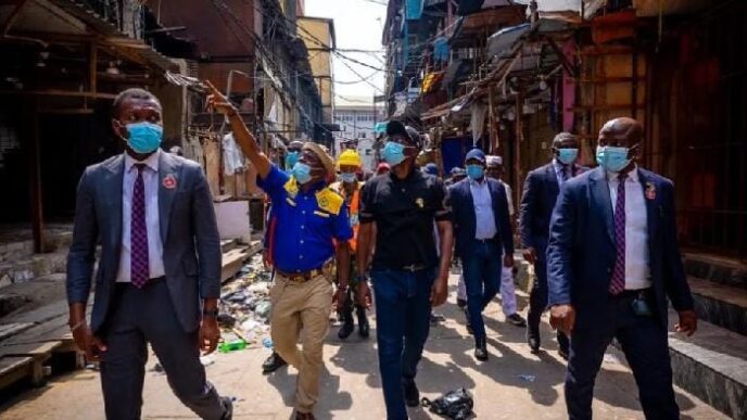 Inferno: Sanwo-Olu orders demolition of GNI building as death toll rises to eight