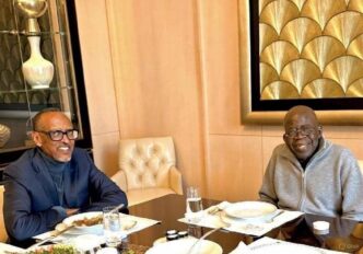 Tinubu–Kagame Paris meeting photo not AI-generated - Presidency