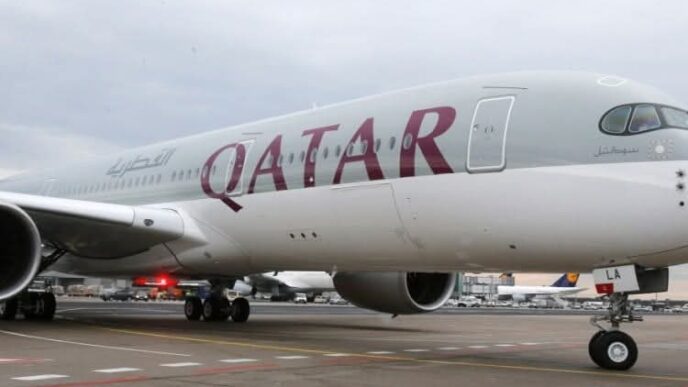 Qatar Airways plane with 260 on board makes emergency landing in Lagos