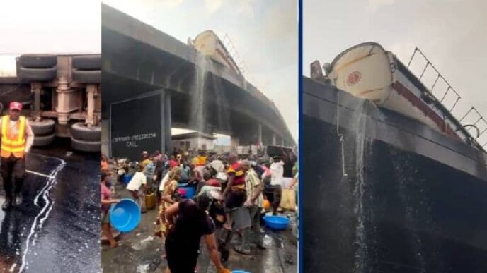 Driver of diesel tanker that overturned in Lagos won’t go unpunished - LASTMA