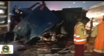 One killed as trucks collide on Otedola bridge