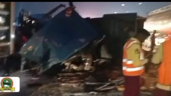 One killed as trucks collide on Otedola bridge