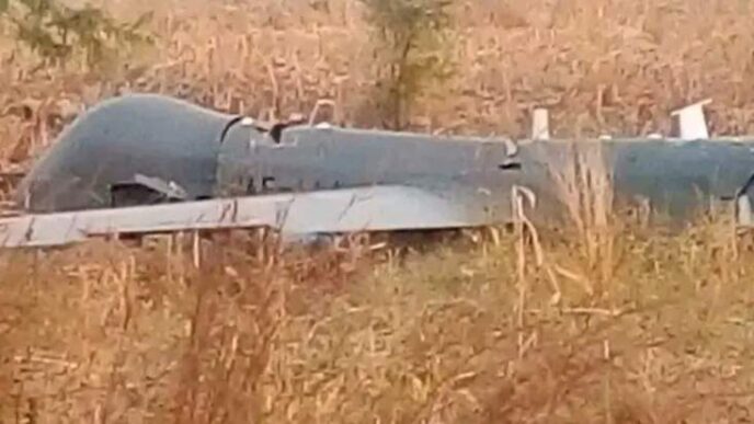 Military combat drone crashes in Niger