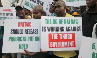 NAFDAC Lagos office locked as union protests sachet alcohol ban