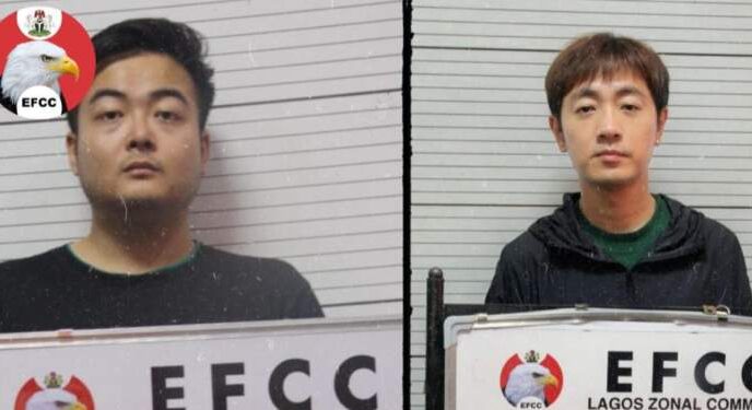 Two Chinese nationals jailed over N3.4bn, $2.5m fraud in Lagos
