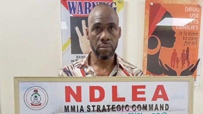 NDLEA arrests Brazil returnee with cocaine concealed in private part
