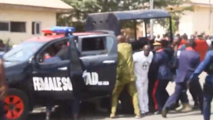 NSCDC vehicle crushes female officer to death during simulation exercise [VIDEO]