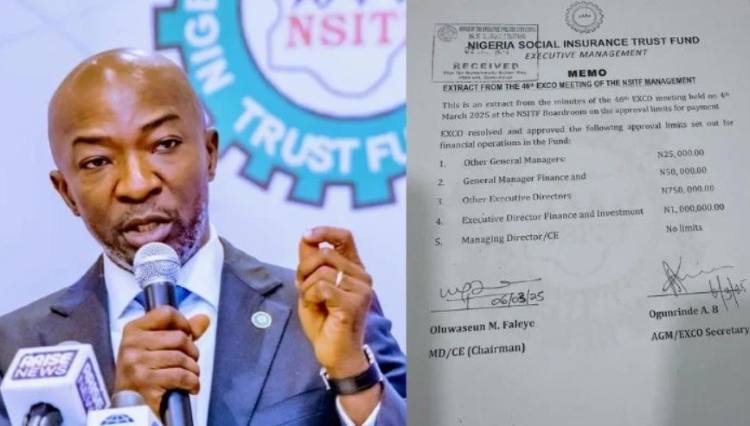 NSITF boss, Oluwaseun Mayomi Faleye in alleged ₦243bn scandal, 'linked' with 95 bank accounts traced to one BVN - Report