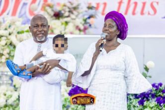 Nigerian couple welcomes first child after 30-year wait