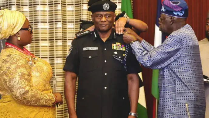 Tinubu decorates Disu as acting IGP