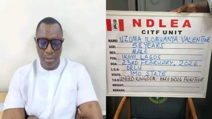 NDLEA nabs wanted drug lord, Uzoma Valentine Ilomuanya