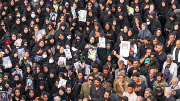 Iran buries 165 schoolgirls killed in US–Israel strike
