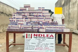 NDLEA arrests Ashiru Bala with 1,499 bottles of codeine syrup in Kano