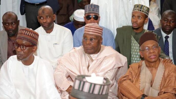 Ribadu, Atiku, govs, others attend El-Rufai’s mother’s burial in Abuja