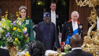 'Ẹ káàbọ̀, şé dáadáa ni' - King Charles greets Tinubu, wife in Yoruba