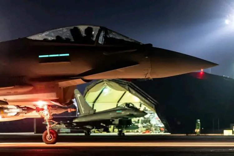Iranian drone strikes UK military base runway in Cyprus