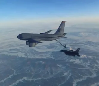 Four crew members confirmed dead as US refuelling aircraft crashes in Iraq