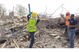 Six workers injured as two-storey building under construction collapses in Abuja