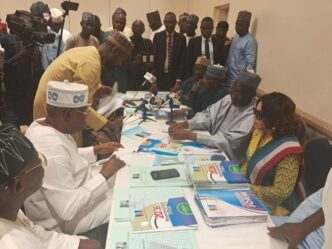 JUST IN: Tinubu picks APC presidential forms