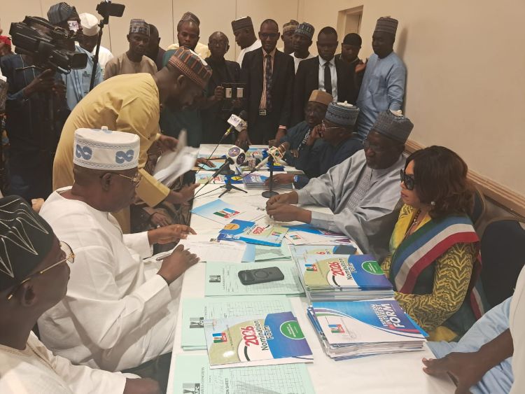 JUST IN: Tinubu picks APC presidential forms