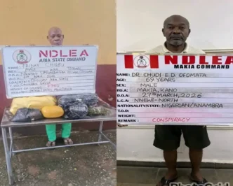 NDLEA nabs 93-year-old grandfather, doctor in nationwide drug crackdown