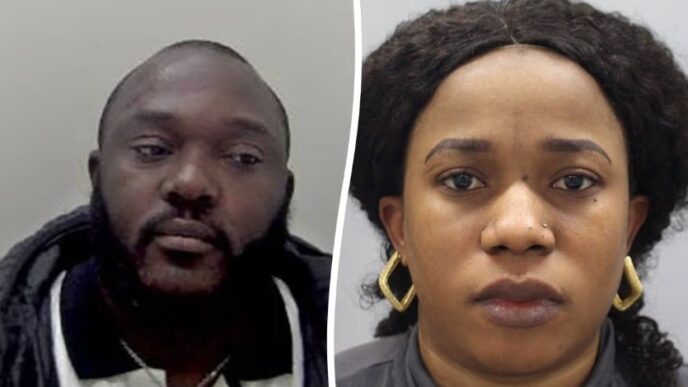 Nigerian couple jailed in UK for £433,000 tax fraud