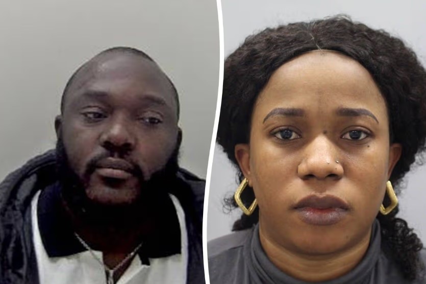Nigerian couple jailed in UK for £433,000 tax fraud