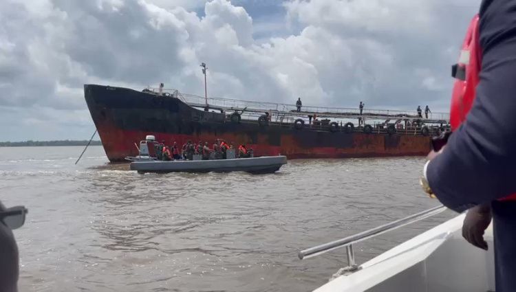Navy arrests two vessels with stolen crude worth N4bn