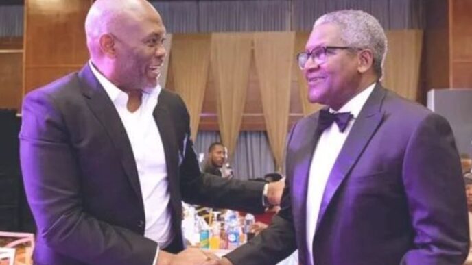 'Fake news' - Aliko Dangote denies rift with Tony Elumelu