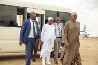 Atiku departs Abuja for Adamawa ahead of ADC presidential primary (PHOTOS)