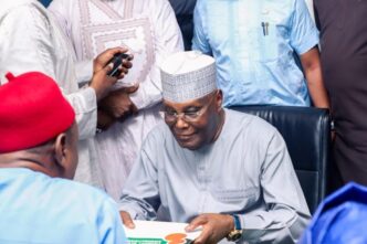 JUST IN: Atiku submits ADC presidential nomination form