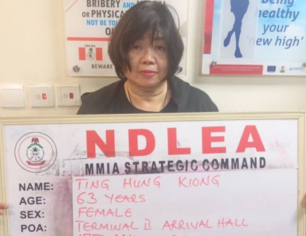 NDLEA nabs 63-year-old Chinese woman with 31kg synthetic cannabis
