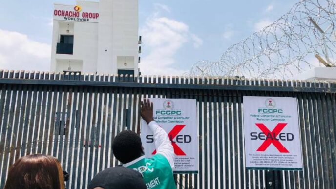 FCCPC seals Ochacho Real Estate, TI’Bilon Construction offices in Abuja