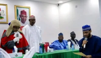 JUST IN: Governor Yusuf swears in Garo as Kano deputy gov