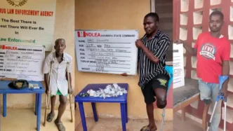 NDLEA arrests three persons with disabilities over drug trafficking