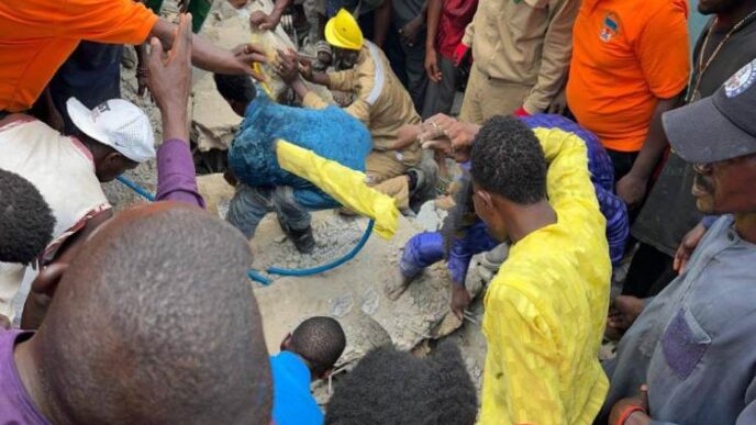 JUST IN: Four dead, 12 injured as three-storey building collapses in Abuja