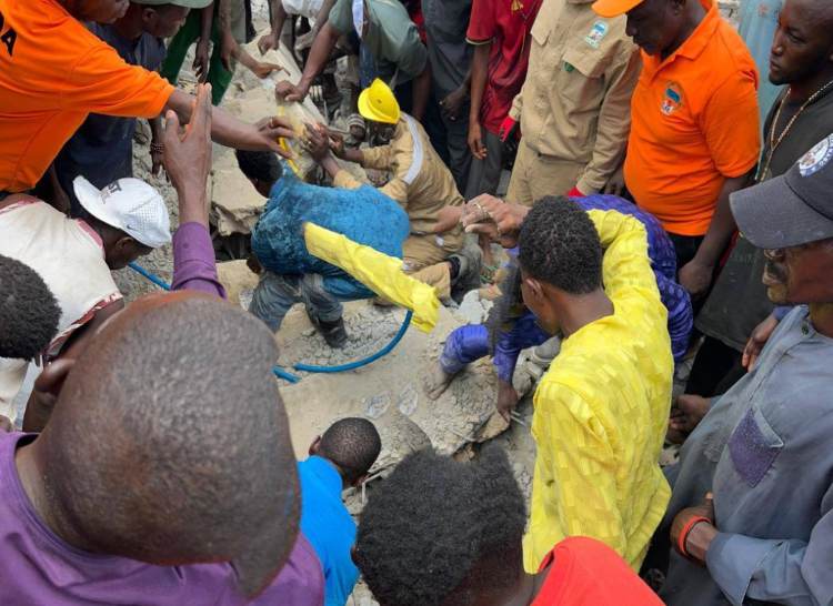 JUST IN: Four dead, 12 injured as three-storey building collapses in Abuja